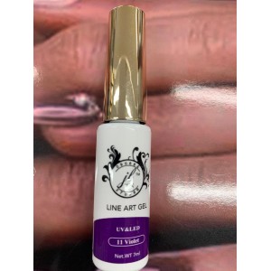 Jl Lux line art gel - violet 7ml